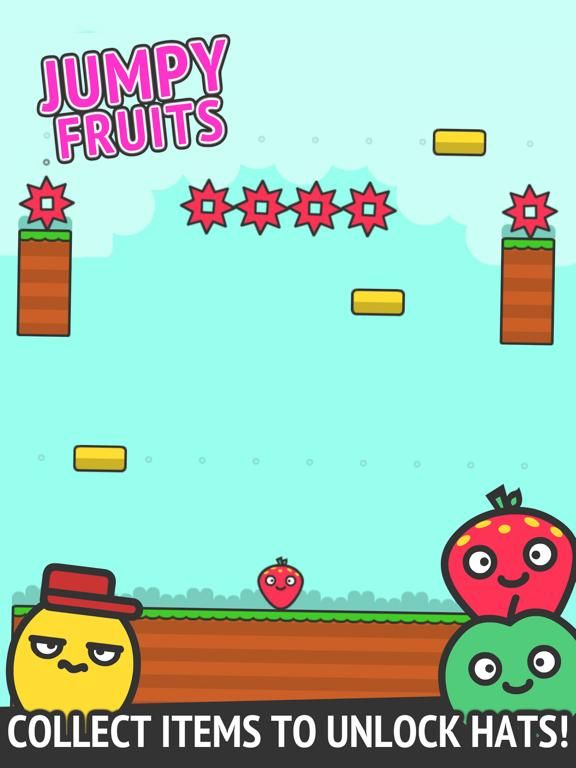 Jumpy Fruits game screenshot