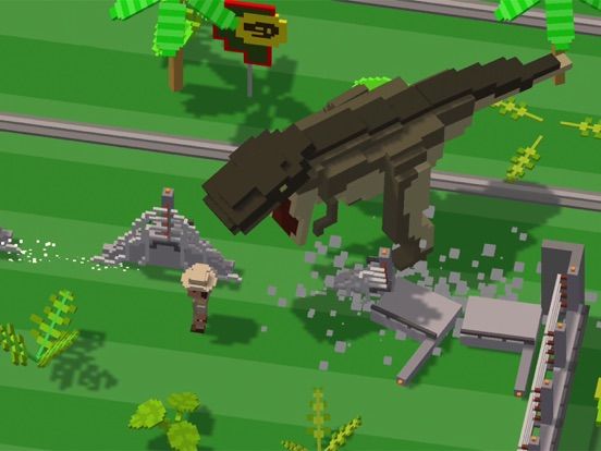 Jurassic Hopper game screenshot