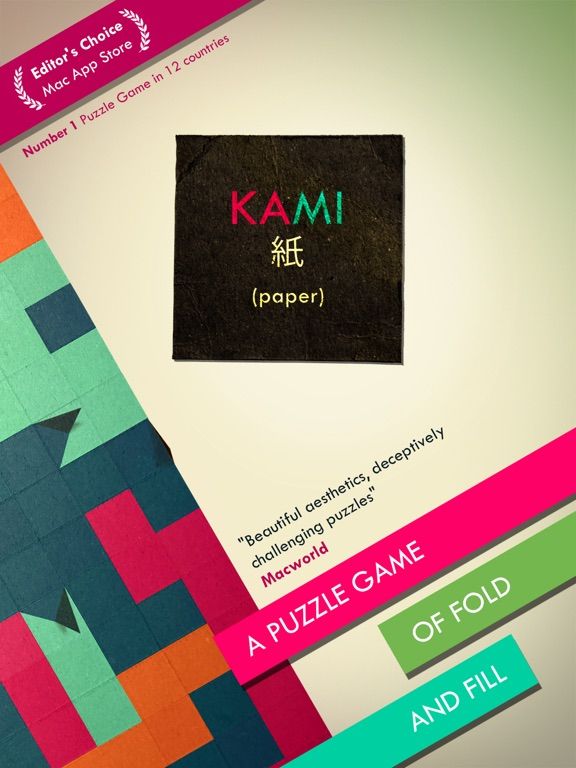 KAMI game screenshot