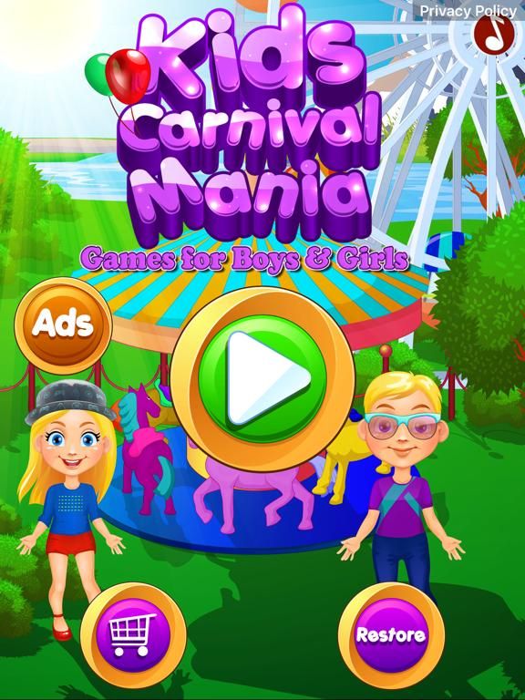 Kids Carnival Mania game screenshot