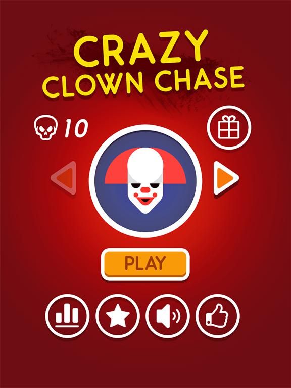 Killer Clown Chase game screenshot