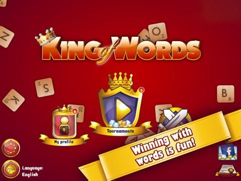 King of Words game screenshot