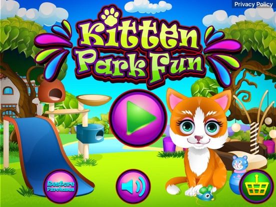 Kitten Park Fun game screenshot