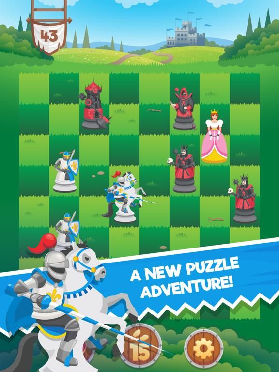 Knight Saves Queen game screenshot