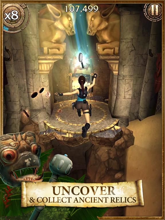Lara Croft: Relic Run game screenshot