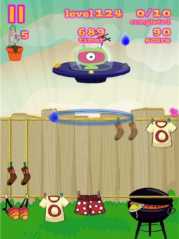 Laundry Mania game screenshot