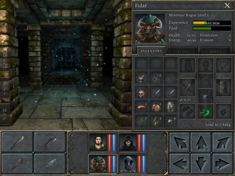 Legend of Grimrock game screenshot