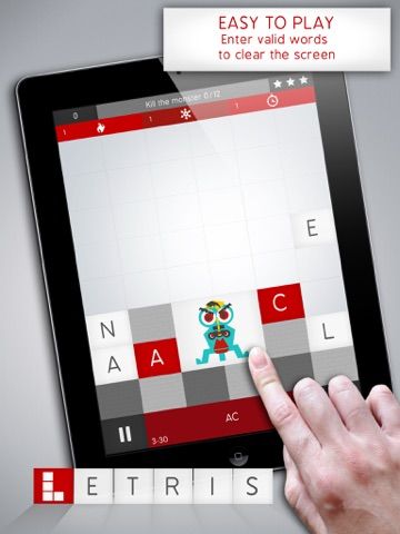 Letris 2: Word puzzle game game screenshot