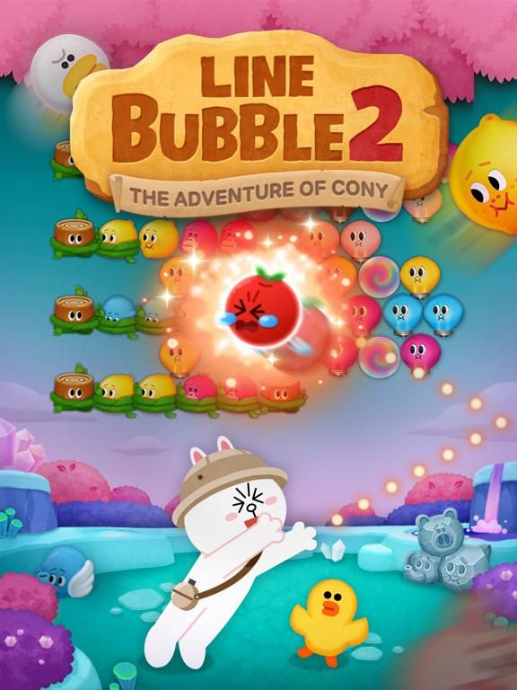 LINE Bubble 2 game screenshot
