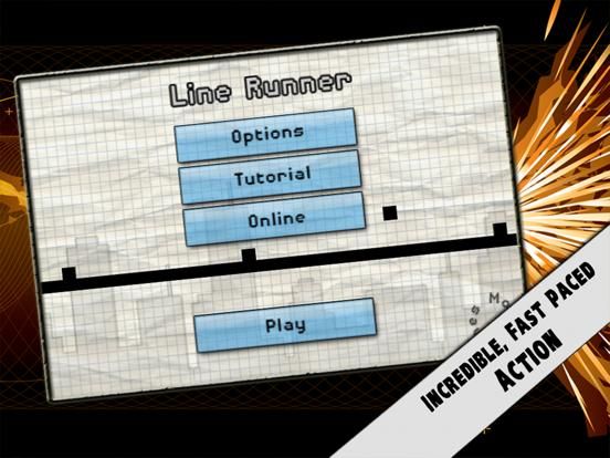 Line Runner game screenshot