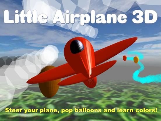 Little Airplane 3D game screenshot