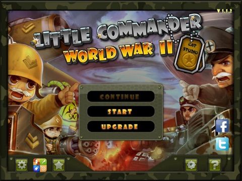 Little Commander game screenshot