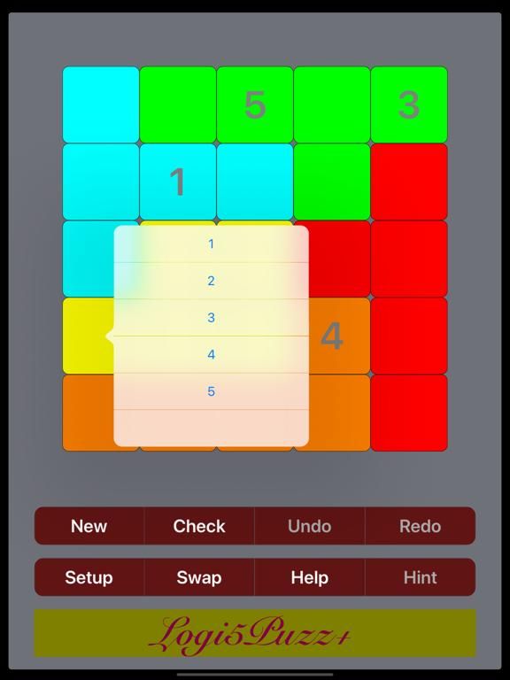 Logi5Puzz plus 3x3 to 16x16 Sudoku
