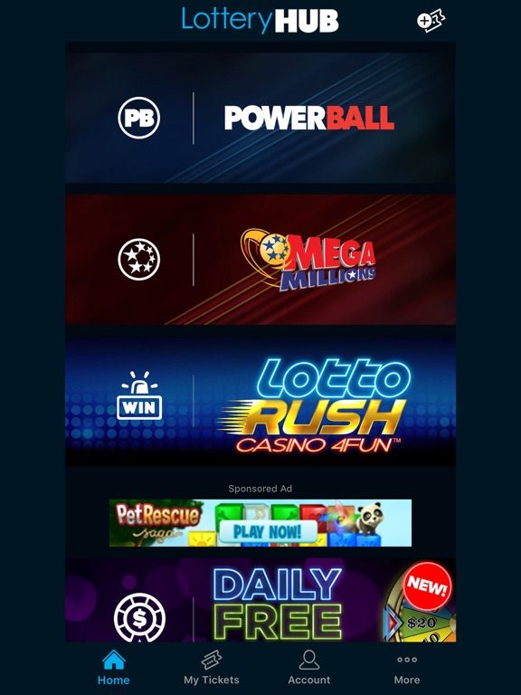 LotteryHUB game screenshot