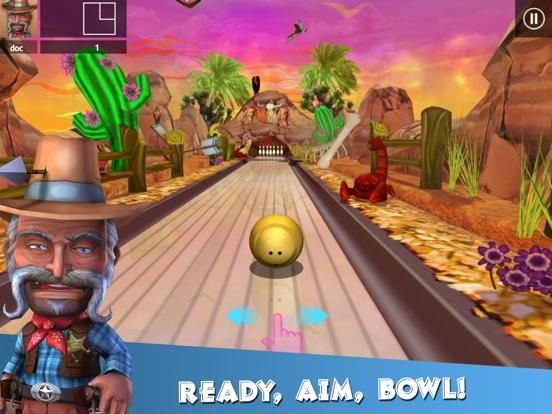 Lucky Lanes 3D Bowling: Flick, Fun and Skill