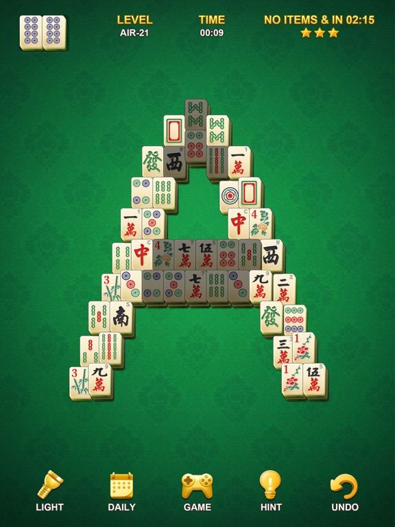 Mahjong game screenshot