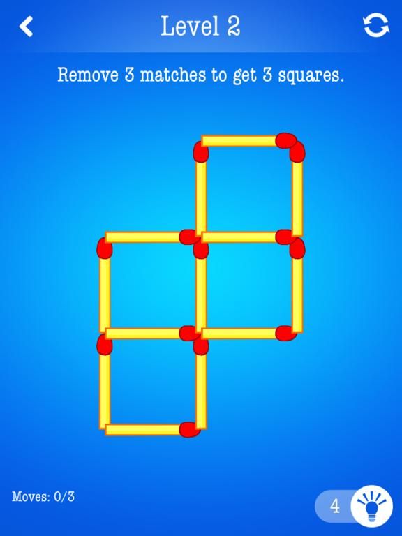 Matchsticks ~ Free Puzzle Game game screenshot