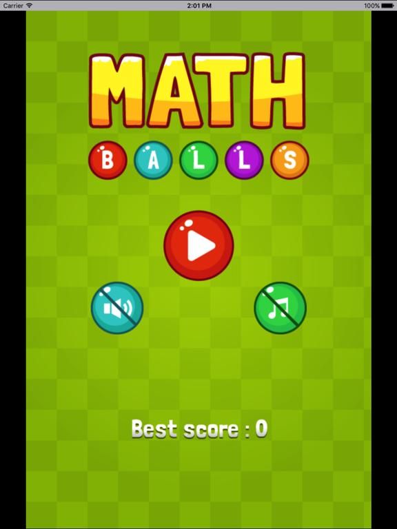 Math Balls-Funny Puzzle Games game screenshot