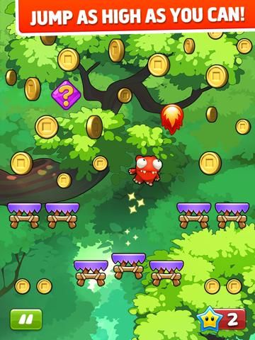Mega Jump game screenshot