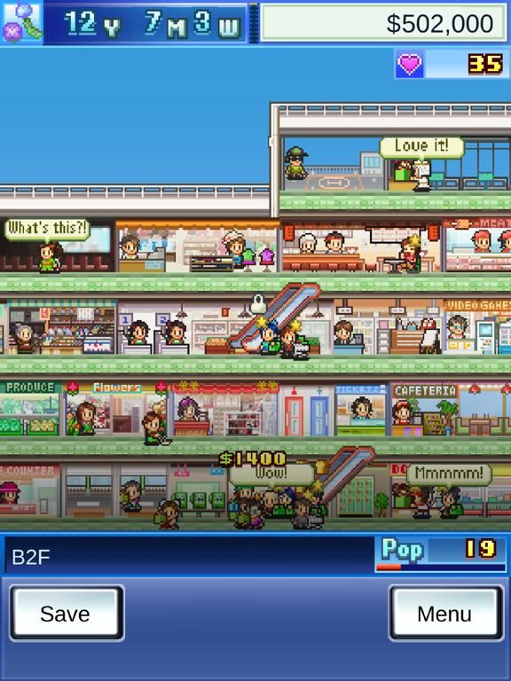 Mega Mall Story game screenshot
