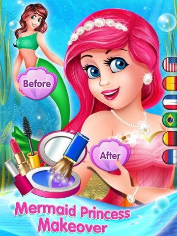 Mermaid Princess Makeover