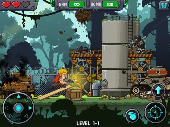 Metal Shooter game screenshot