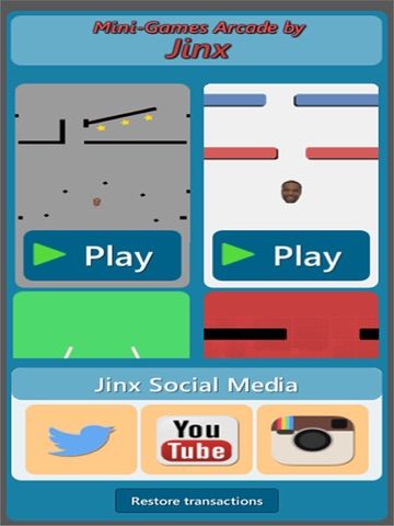 Mini-Games Arcade by Jinx game screenshot