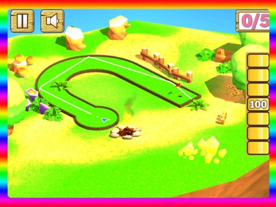 Mini Golf Skyland game screenshot
