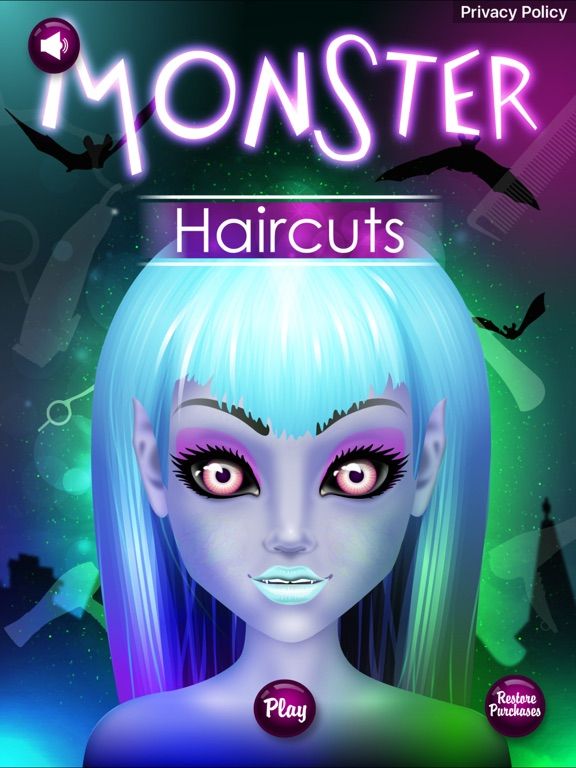 Monster Haircuts game screenshot