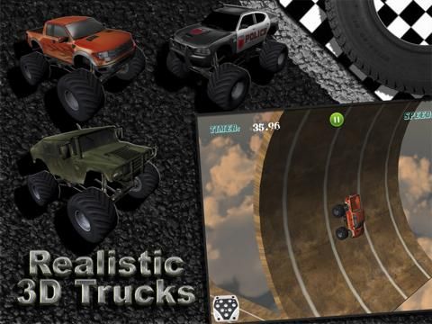 Monster Truck Racing FREE game screenshot