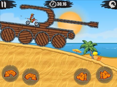 Moto x3m game screenshot
