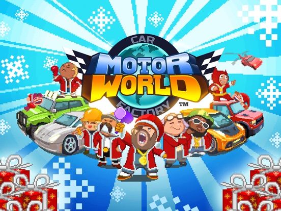 Motor World Car Factory game screenshot