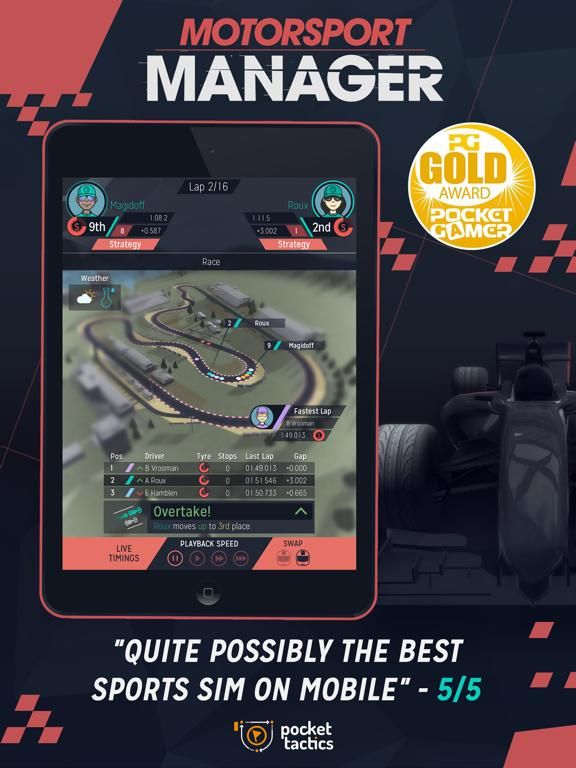 Motorsport Manager game screenshot