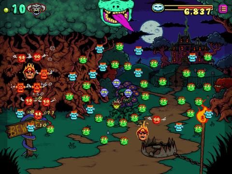 Mutant Monster Balls game screenshot