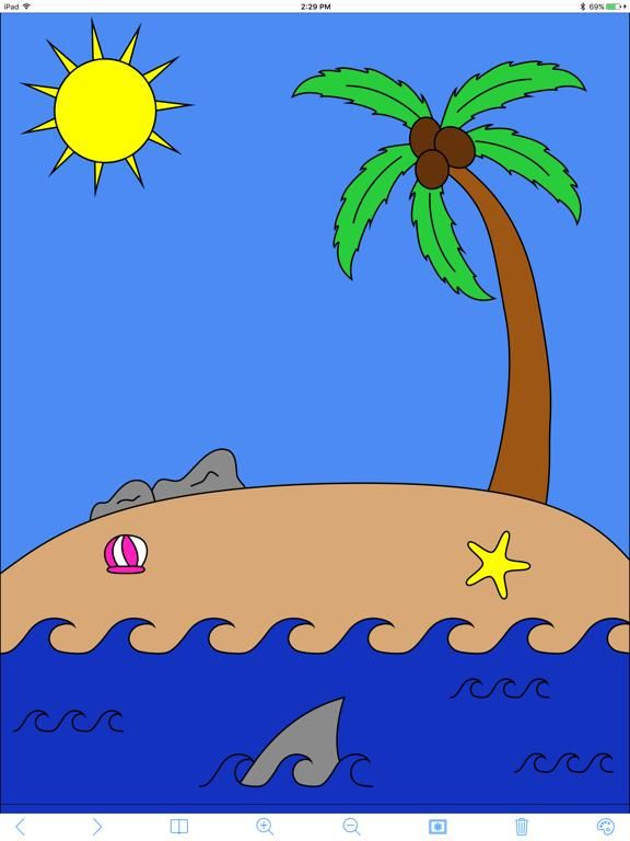 My Coloring Book Free game screenshot