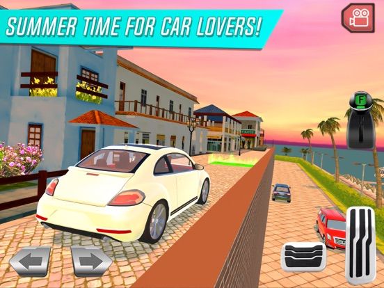 My Holiday Car: Sunrise City game screenshot