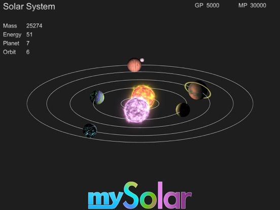 MySolar game screenshot