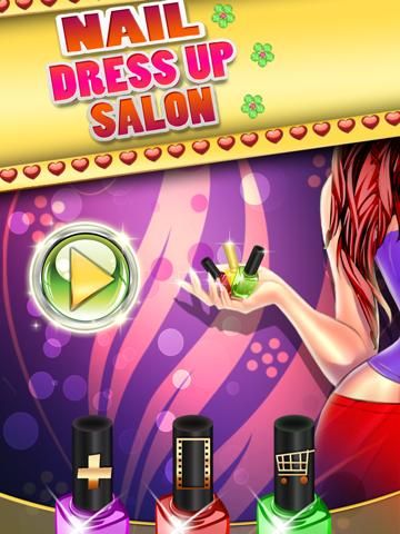 Nail Dress Up Salon by Free Maker Games game screenshot