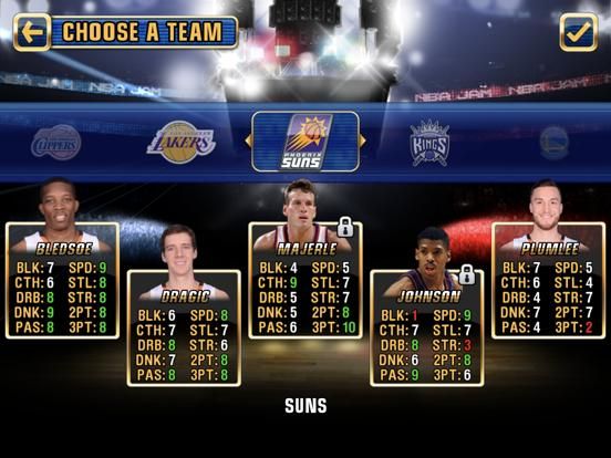 NBA JAM by EA SPORTS for iPad game screenshot