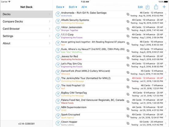 Net Deck for Android: Netrunner