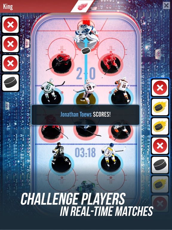 NHL Figures League game screenshot