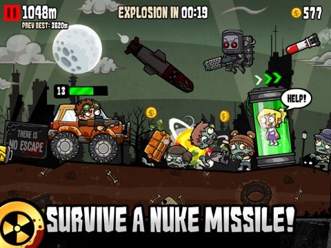 Nuclear Outrun game screenshot