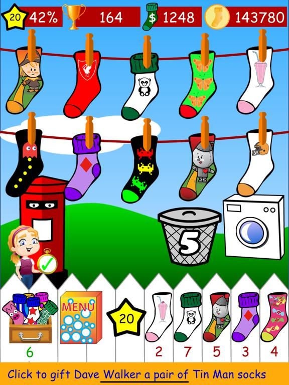 Odd Socks game screenshot