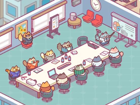 Office Cat Tycoon: Idle games game screenshot