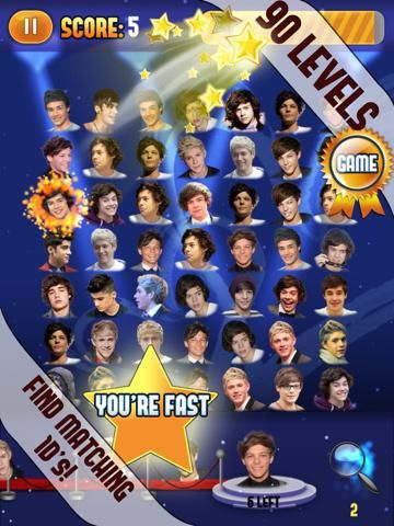 One Direction... game screenshot