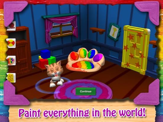 Paint My Cat game screenshot