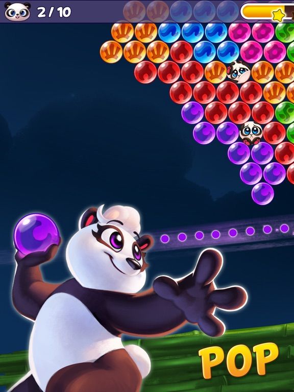 Panda Pop game screenshot