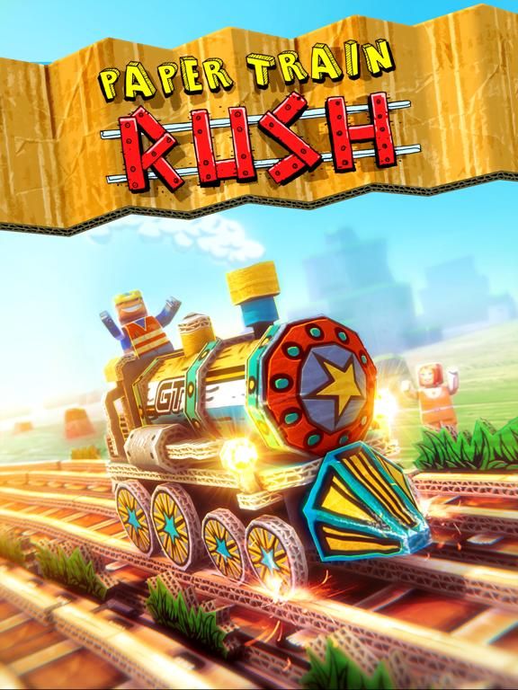 Paper Train: Rush game screenshot