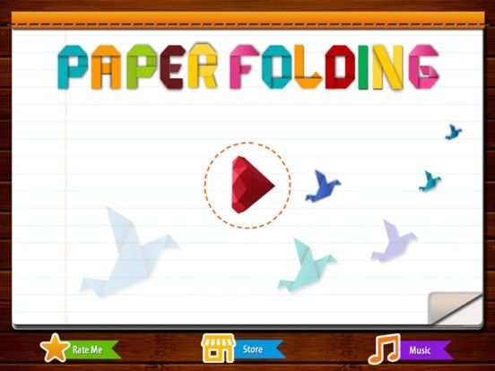 Paperama-Paper Folding Origami game screenshot