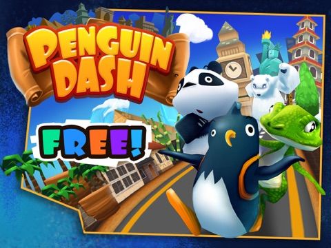 Penguin Dash game screenshot